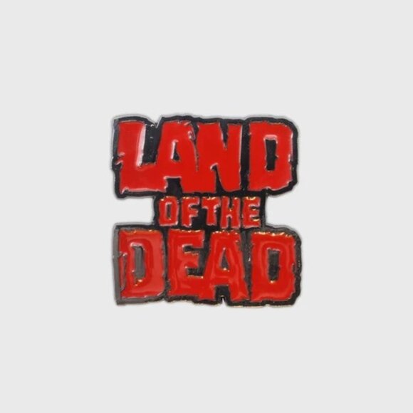 LAND OF THE DEAD Large Horror Enamel Lapel Backpack Pin NEW NWOT - Picture 1 of 3
